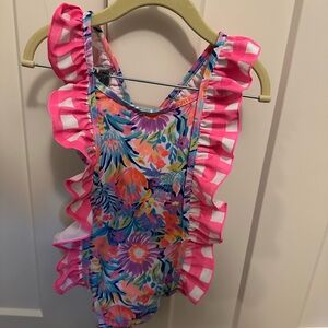 Gigi and Max Kimberly Floral Ruffle Swimsuit